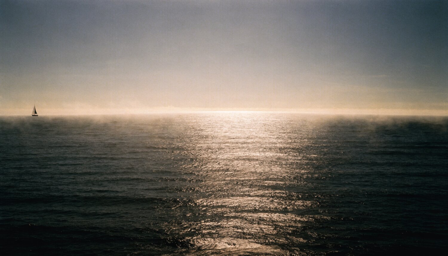 First light on the water