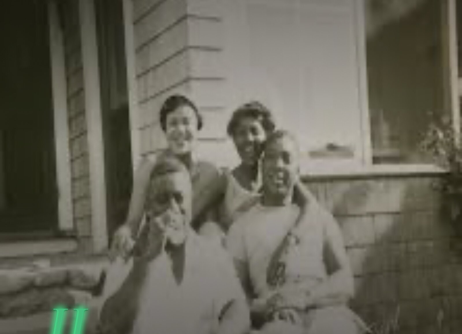 A family on an Oak Bluffs porch